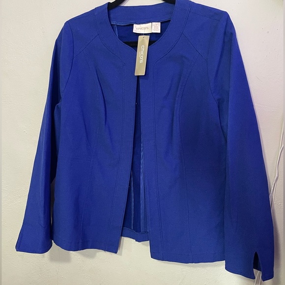 Chico's Jackets & Blazers - Chico's Vibrant Blue Blazer
